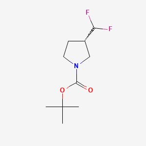 tert-Butyl (3S)-3-(difluoromethyl)pyrrolidine-1-carboxylate