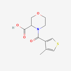 4-(4-Methylthiophene-3-carbonyl)morpholine-3-carboxylic acid