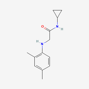 molecular formula C13H18N2O B14902930 n-Cyclopropyl-2-((2,4-dimethylphenyl)amino)acetamide 