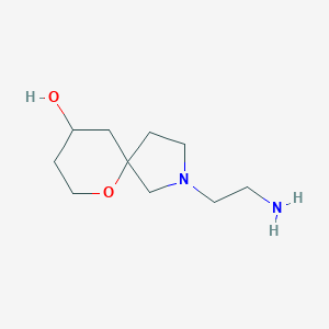 molecular formula C10H20N2O2 B1490294 2-(2-Aminoethyl)-6-oxa-2-azaspiro[4.5]decan-9-ol CAS No. 2097946-33-1