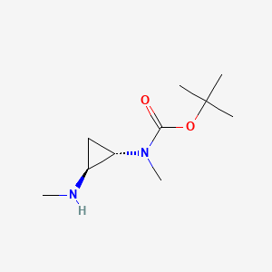 tert-Butyl methyl((1S,2S)-2-(methylamino)cyclopropyl)carbamate