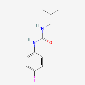 molecular formula C11H15IN2O B14903017 1-(4-Iodophenyl)-3-isobutylurea 