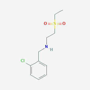 n-(2-Chlorobenzyl)-2-(ethylsulfonyl)ethan-1-amine