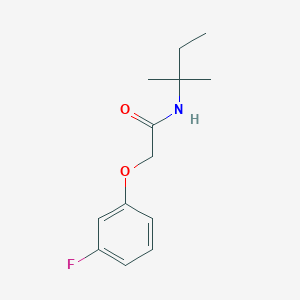 2-(3-Fluorophenoxy)-N-(tert-pentyl)acetamide