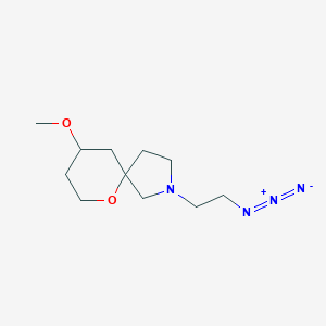 2-(2-Azidoethyl)-9-methoxy-6-oxa-2-azaspiro[4.5]decane