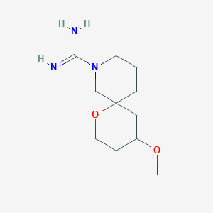 4-Methoxy-1-oxa-8-azaspiro[5.5]undecane-8-carboximidamide