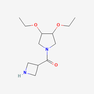 Azetidin-3-yl(3,4-diethoxypyrrolidin-1-yl)methanone