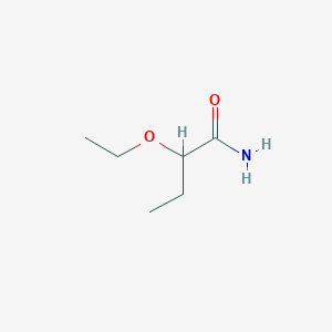 molecular formula C6H13NO2 B14903144 2-Ethoxybutanamide 