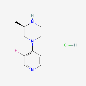 (R)-1-(3-Fluoropyridin-4-yl)-3-methylpiperazine hydrochloride