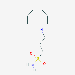 molecular formula C10H22N2O2S B14903190 3-(Azocan-1-yl)propane-1-sulfonamide 