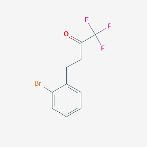 4-(2-Bromophenyl)-1,1,1-trifluorobutan-2-one