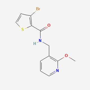 3-Bromo-N-((2-methoxypyridin-3-yl)methyl)thiophene-2-carboxamide