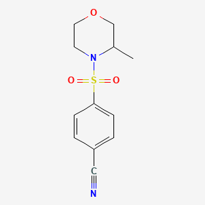 4-((3-Methylmorpholino)sulfonyl)benzonitrile