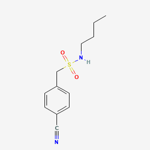 N-butyl-1-(4-cyanophenyl)methanesulfonamide