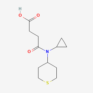 4-(cyclopropyl(tetrahydro-2H-thiopyran-4-yl)amino)-4-oxobutanoic acid
