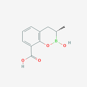 (S)-2-Hydroxy-3-methyl-3,4-dihydro-2H-benzo[e][1,2]oxaborinine-8-carboxylic acid