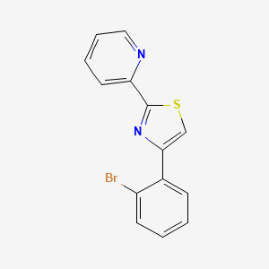 4-(2-Bromophenyl)-2-(pyridin-2-yl)thiazole