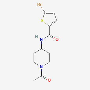 N-(1-acetylpiperidin-4-yl)-5-bromothiophene-2-carboxamide