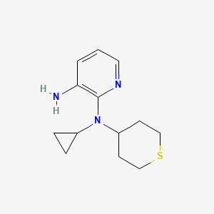 N2-cyclopropyl-N2-(tetrahydro-2H-thiopyran-4-yl)pyridine-2,3-diamine