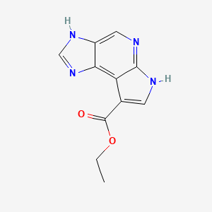 Ethyl 3,6-dihydroimidazo[4,5-d]pyrrolo[2,3-b]pyridine-8-carboxylate