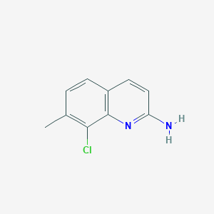 8-Chloro-7-methylquinolin-2-amine