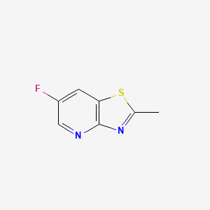 6-Fluoro-2-methylthiazolo[4,5-b]pyridine