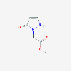 methyl 2-(5-hydroxy-1H-pyrazol-1-yl)acetate
