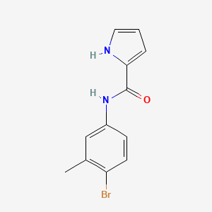 N-(4-bromo-3-methylphenyl)-1H-pyrrole-2-carboxamide