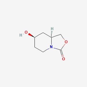 (7R,8AS)-7-hydroxyhexahydro-3H-oxazolo[3,4-a]pyridin-3-one