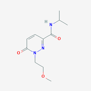 n-Isopropyl-1-(2-methoxyethyl)-6-oxo-1,6-dihydropyridazine-3-carboxamide