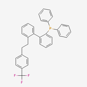 Diphenyl(2'-(4-(trifluoromethyl)phenethyl)-[1,1'-biphenyl]-2-yl)phosphane