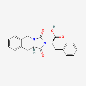 molecular formula C20H18N2O4 B14903759 (S)-2-((S)-1,3-Dioxo-1,5,10,10a-tetrahydroimidazo[1,5-b]isoquinolin-2(3H)-yl)-3-phenylpropanoic acid 