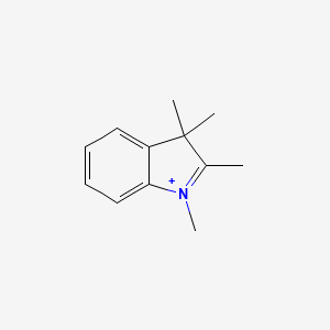 molecular formula C12H16N+ B14903777 1,2,3,3-tetramethyl-3H-indolium 