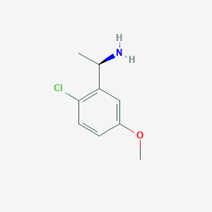 (R)-1-(2-Chloro-5-methoxyphenyl)ethanamine