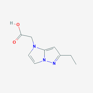2-(6-ethyl-1H-imidazo[1,2-b]pyrazol-1-yl)acetic acid