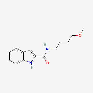 N-(4-methoxybutyl)-1H-indole-2-carboxamide