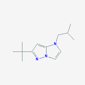6-(tert-butyl)-1-isobutyl-1H-imidazo[1,2-b]pyrazole