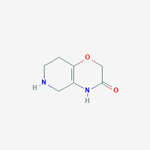 molecular formula C7H10N2O2 B14903971 5,6,7,8-Tetrahydro-2H-pyrido[4,3-b][1,4]oxazin-3(4H)-one 