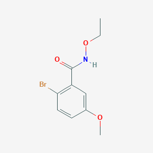 2-bromo-N-ethoxy-5-methoxybenzamide