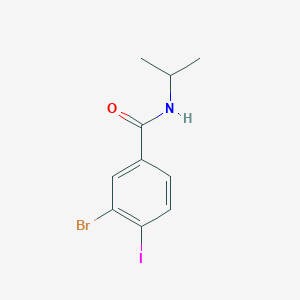 3-Bromo-4-iodo-N-isopropylbenzamide