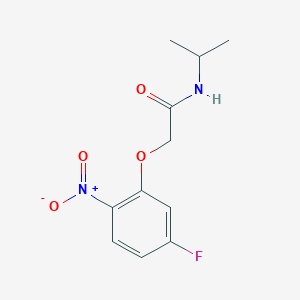 2-(5-Fluoro-2-nitrophenoxy)-N-isopropylacetamide