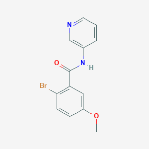 2-bromo-5-methoxy-N-(pyridin-3-yl)benzamide