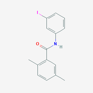 N-(3-iodophenyl)-2,5-dimethylbenzamide