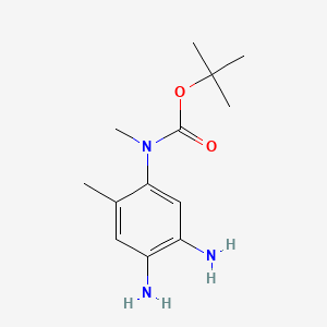 tert-Butyl (4,5-diamino-2-methylphenyl)(methyl)carbamate