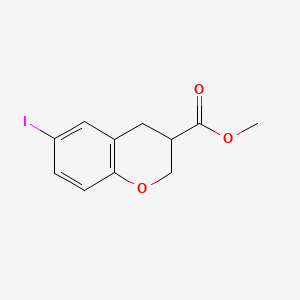 Methyl 6-iodochroman-3-carboxylate