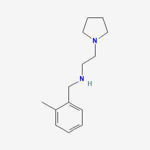 molecular formula C14H22N2 B14904112 n-(2-Methylbenzyl)-2-(pyrrolidin-1-yl)ethan-1-amine 