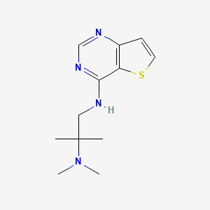 n2,n2,2-Trimethyl-n1-(thieno[3,2-d]pyrimidin-4-yl)propane-1,2-diamine