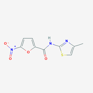 N-(4-Methylthiazol-2-yl)-5-nitrofuran-2-carboxamide