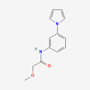 n-(3-(1h-Pyrrol-1-yl)phenyl)-2-methoxyacetamide