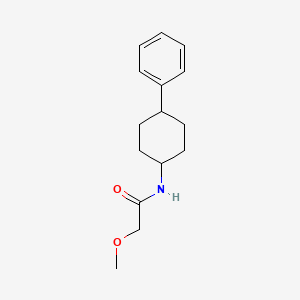 molecular formula C15H21NO2 B14904307 2-methoxy-N-(4-phenylcyclohexyl)acetamide 